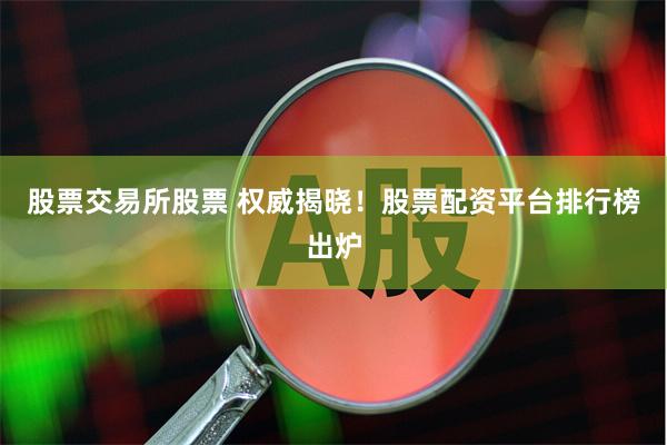 股票交易所股票 权威揭晓！股票配资平台排行榜出炉